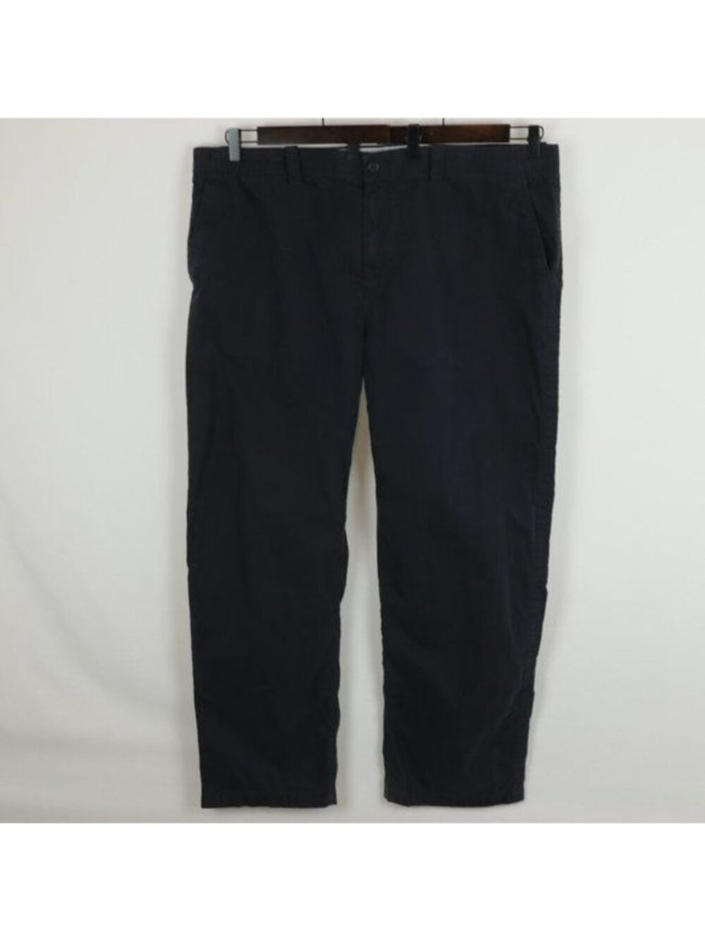 Weatherproof Men's Extra Large Blue Woven Cotton Blend Flat Front Casual Pants